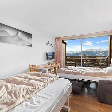 Chaleureux Studio A Anzere, Accessible A Ski, Proche De Tout المظهر الخارجي الصورة